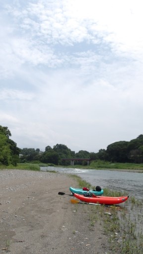 皆野橋の先