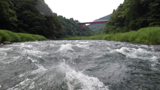 神代橋の下流