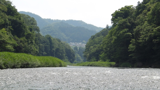 日向和田ポンプ場の下流